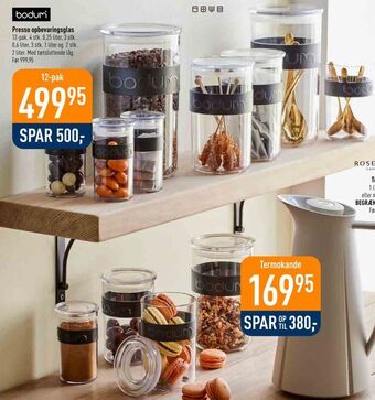 Imerco Presso opbevaringsglas tilbud