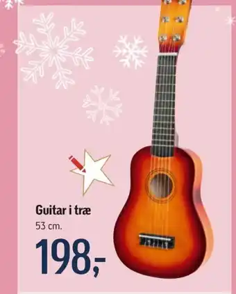 Føtex Guiitar i træ tilbud