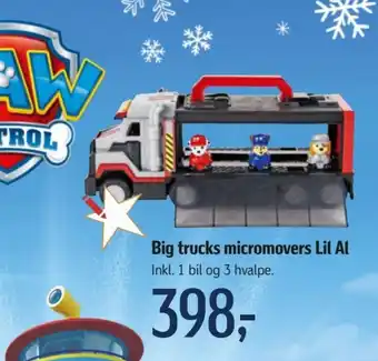 Big Trucks micromovers Lil Al