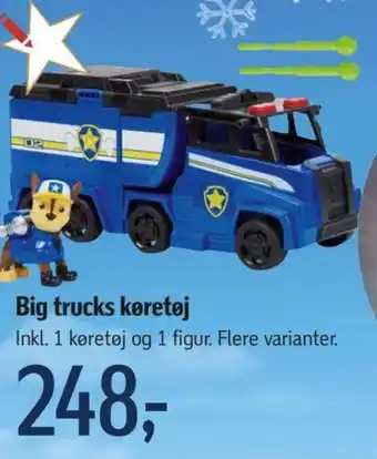 Føtex Big trucks køretøj tilbud