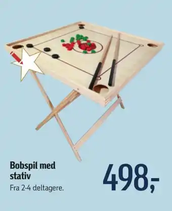 Føtex Bobspil med stativ tilbud