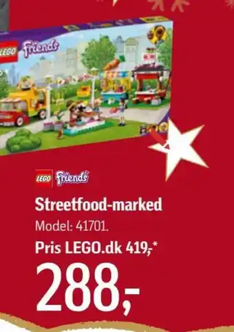 Føtex Lego Friends Streetfood -marked tilbud
