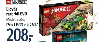 Føtex Lego Ninja Go Lloyds racerbil EVO tilbud