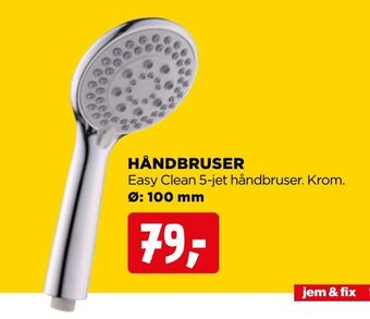 jem & fix Håndbruser tilbud