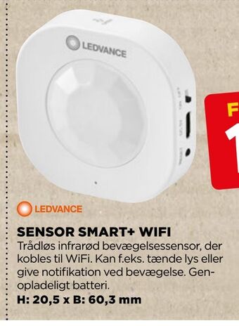jem & fix Sensor smart+ wifi tilbud