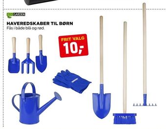 Haveredskaber til børn