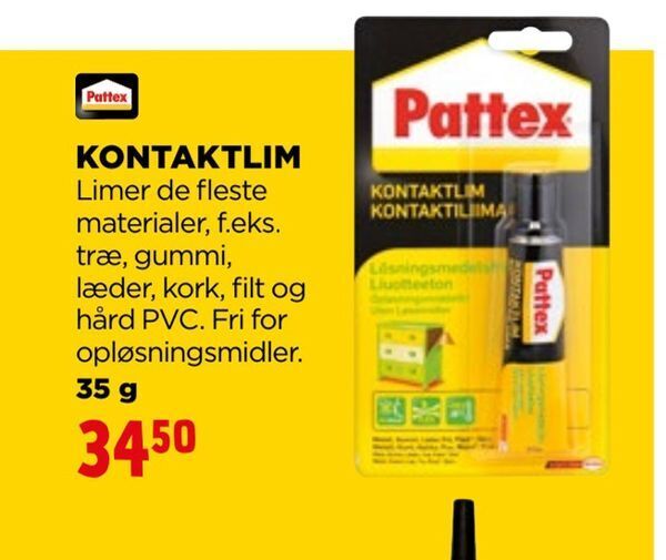 Kontaktlim tilbud hos jem & fix