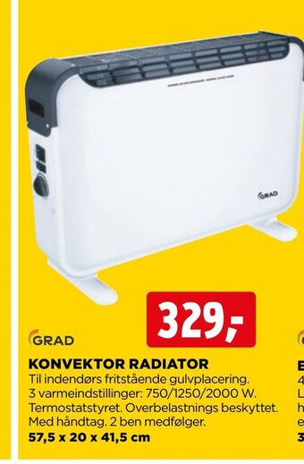 Konvektor radiator
