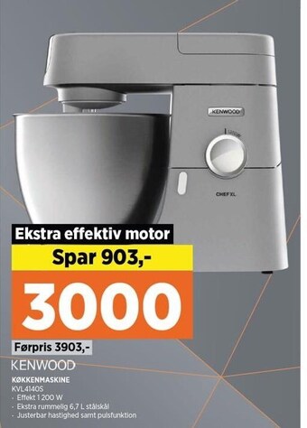 Power Køkkenmaskine tilbud