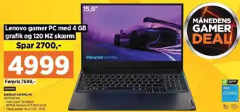 Power Bærbar gaming-pc 15,6" tilbud