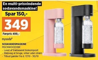 Power Sodavandsmaskine tilbud