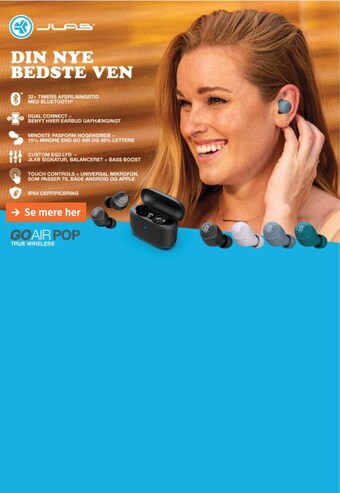 Power Hovedtelefoner tilbud