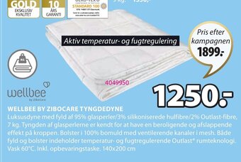 JYSK Wellbee by Zibocare Tyngdedyne tilbud