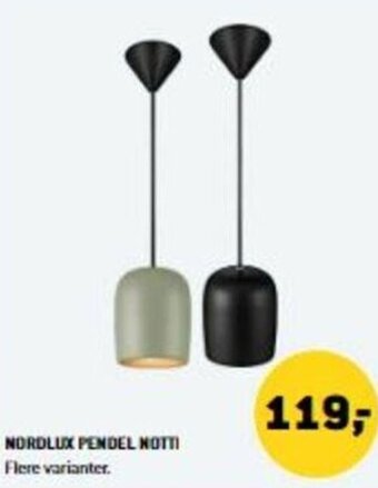 XL-BYG Nordlux Pendel Notti tilbud