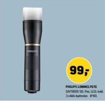 XL-BYG Philips Lommelygte tilbud