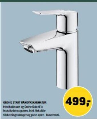 XL-BYG Grohe Start Håndvaskarmatur tilbud