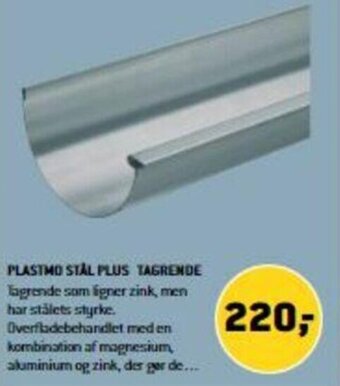 XL-BYG Plastmo Stål Plus Tagrende tilbud