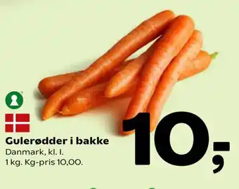 Coop 365 Gulerødder I Bakke 1kg tilbud
