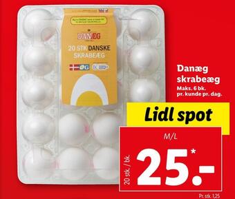 Lidl Danæg æg tilbud