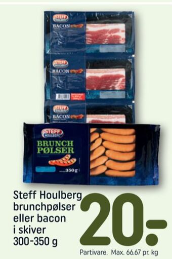 REMA 1000 Steff houlberg brunchpølser tilbud