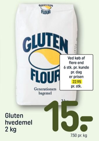 Gluten flour hvedemel