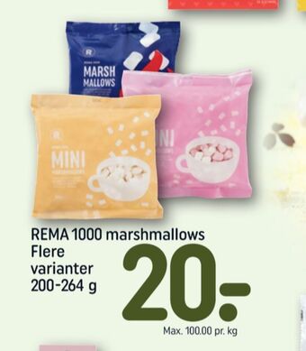 REMA 1000 Mini marshmallows tilbud
