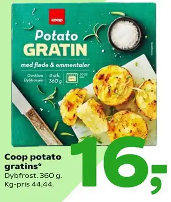 Coop 365 Coop Potato Gratins 360g tilbud
