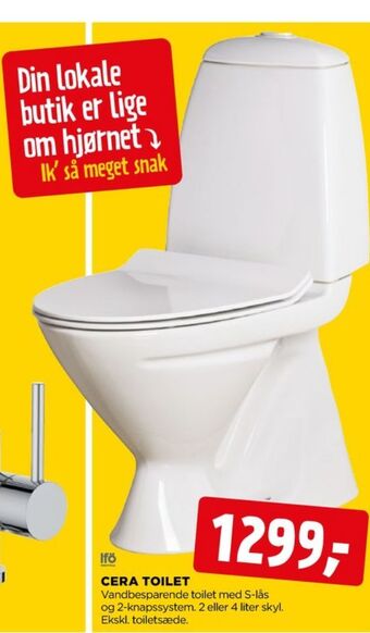 jem & fix Ifö toilet tilbud