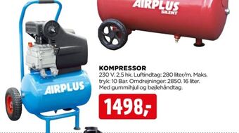 jem & fix Airplus kompressor tilbud
