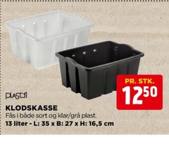 jem & fix Plast1 opbevaringsboks tilbud