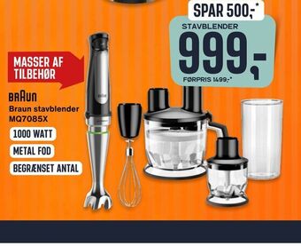 Skousen Braun stavblender tilbud