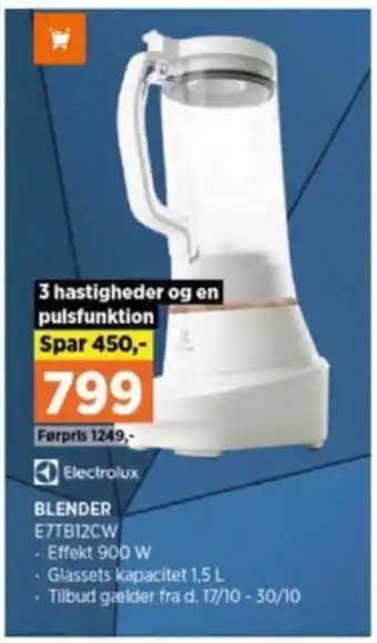 Power Electrolux blender tilbud