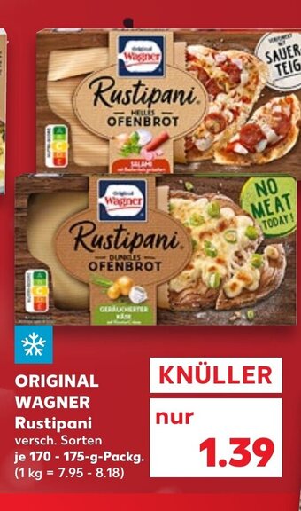 Kaufland Original Wagner Rustipani tilbud