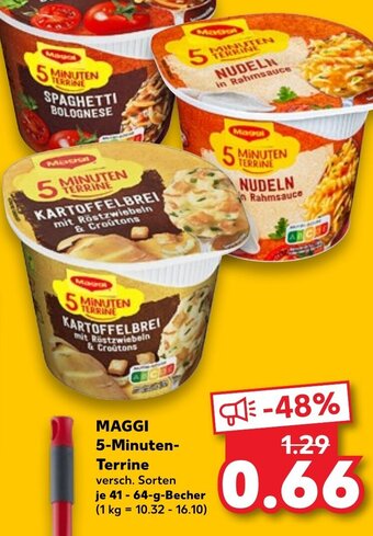 Kaufland Maggi 5-Minuten-Terrine tilbud