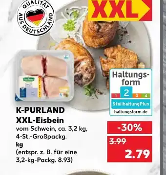 Kaufland K-Purland XXL-Eisbein tilbud