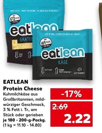 Kaufland DE Eatlean Protein Cheese tilbud