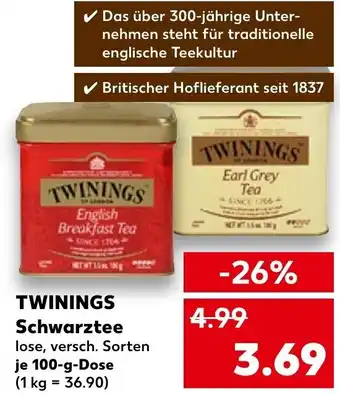 Twinings Shwarztee
