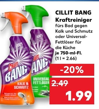 Kaufland DE Cillit Bang Kraftreiniger tilbud