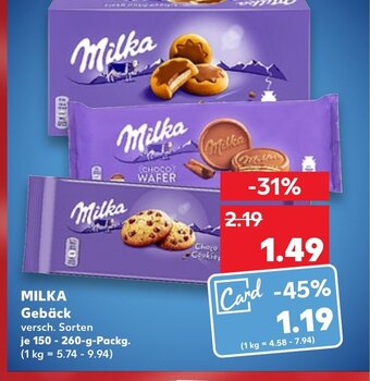 Kaufland Milka Gebäck tilbud