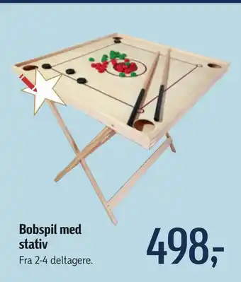 Føtex Bobspil stativ med tilbud