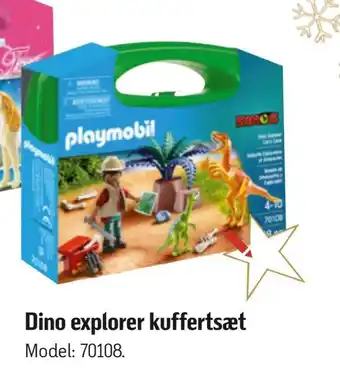 Dino explorer kuffertsæt