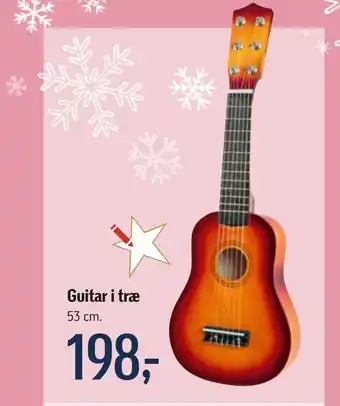 Guitar i træ