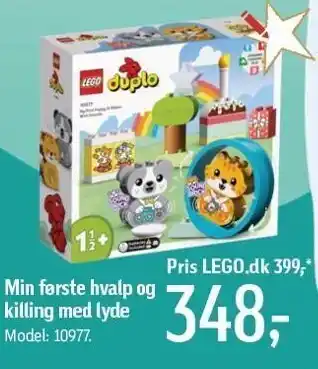 Føtex Min første hvalp og killing m. lyde tilbud