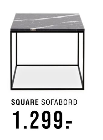 Ilva Square sofabord tilbud