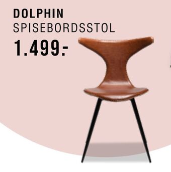 Dolphin spisebordsstol