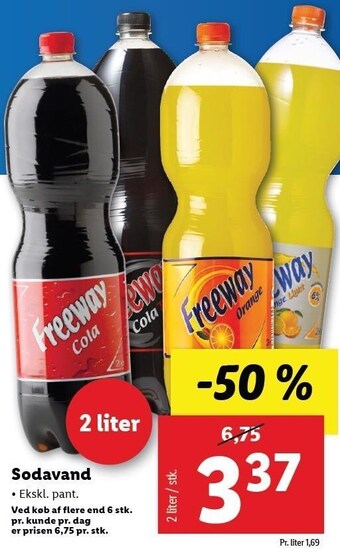 Lidl Sodavand tilbud
