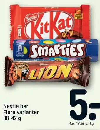 REMA 1000 Nestle Bar 38-42g tilbud