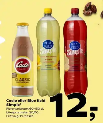 Coop 365 Cocio eller Blue Keld Simple tilbud