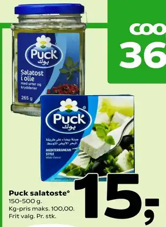 Coop 365 Puck salatoste tilbud