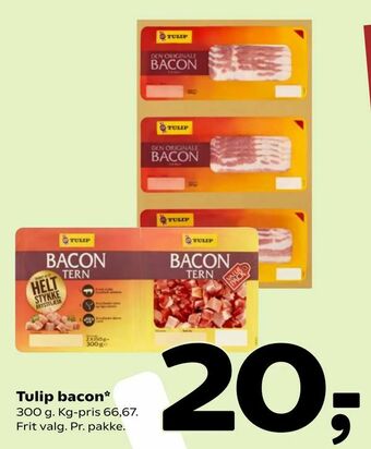 Coop 365 Tulip bacon tilbud